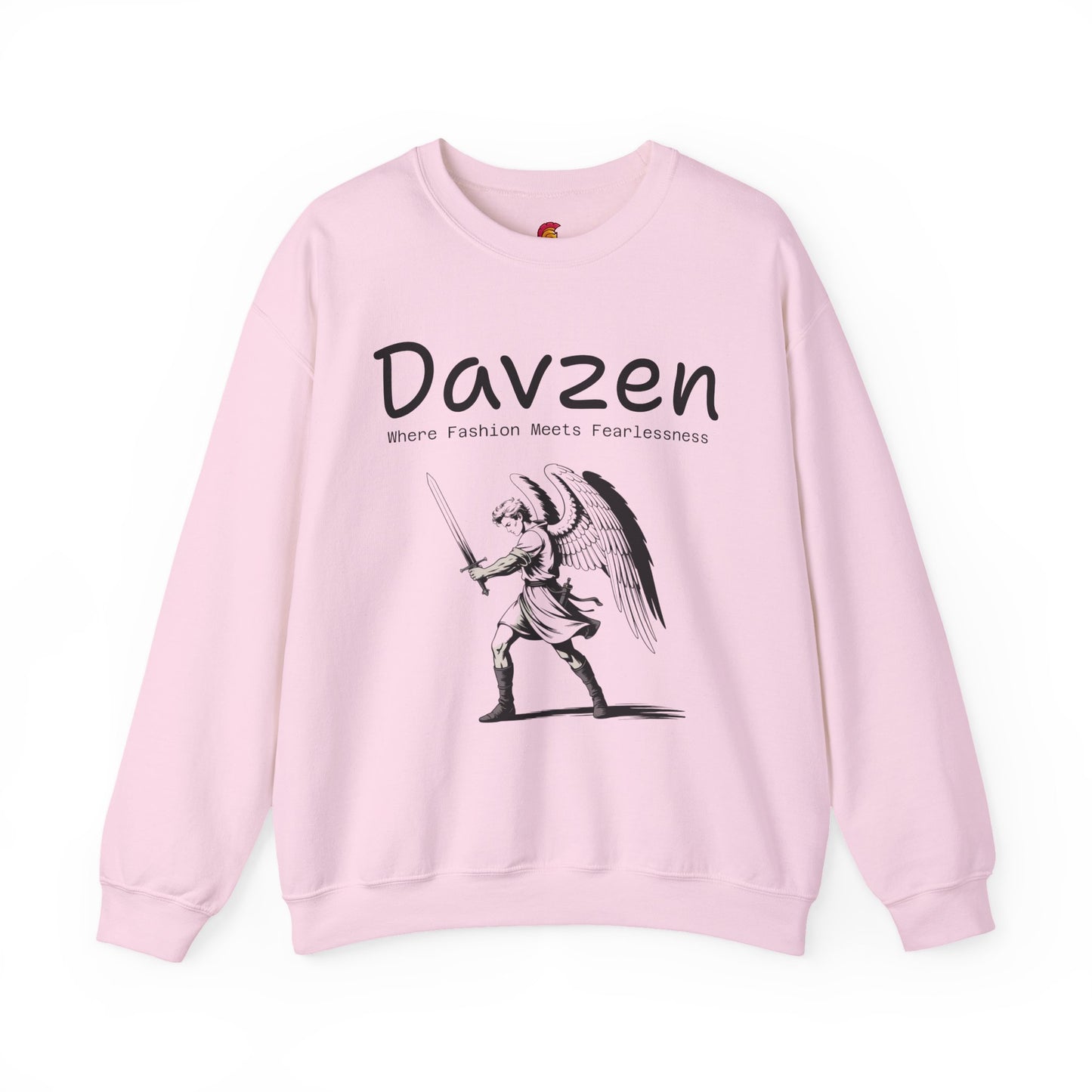 Davzen; Where Fashion Meets Fearlessness; Crewneck Sweatshirt - Unisex Heavy Blend
