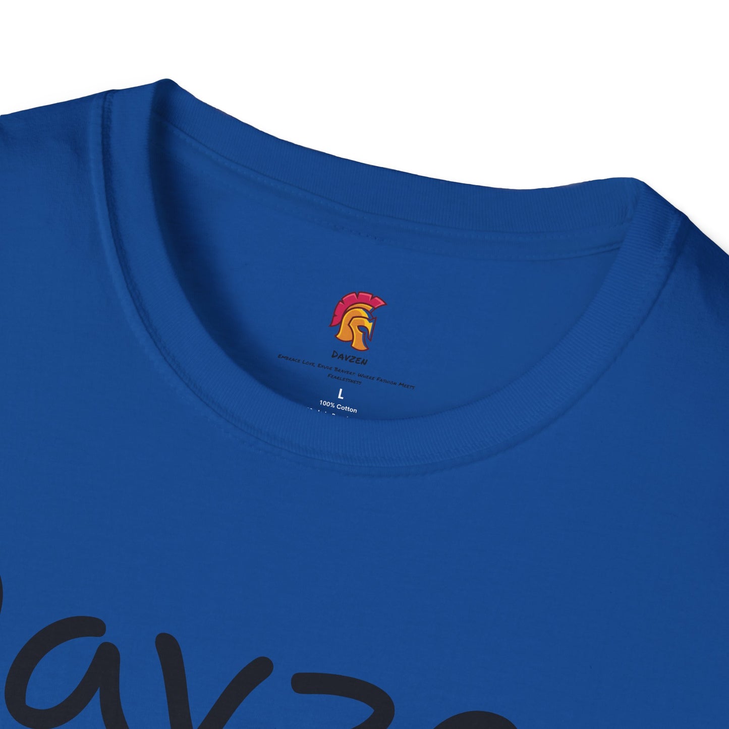 Angel Sword Unisex T-Shirt with Davzen Slogan