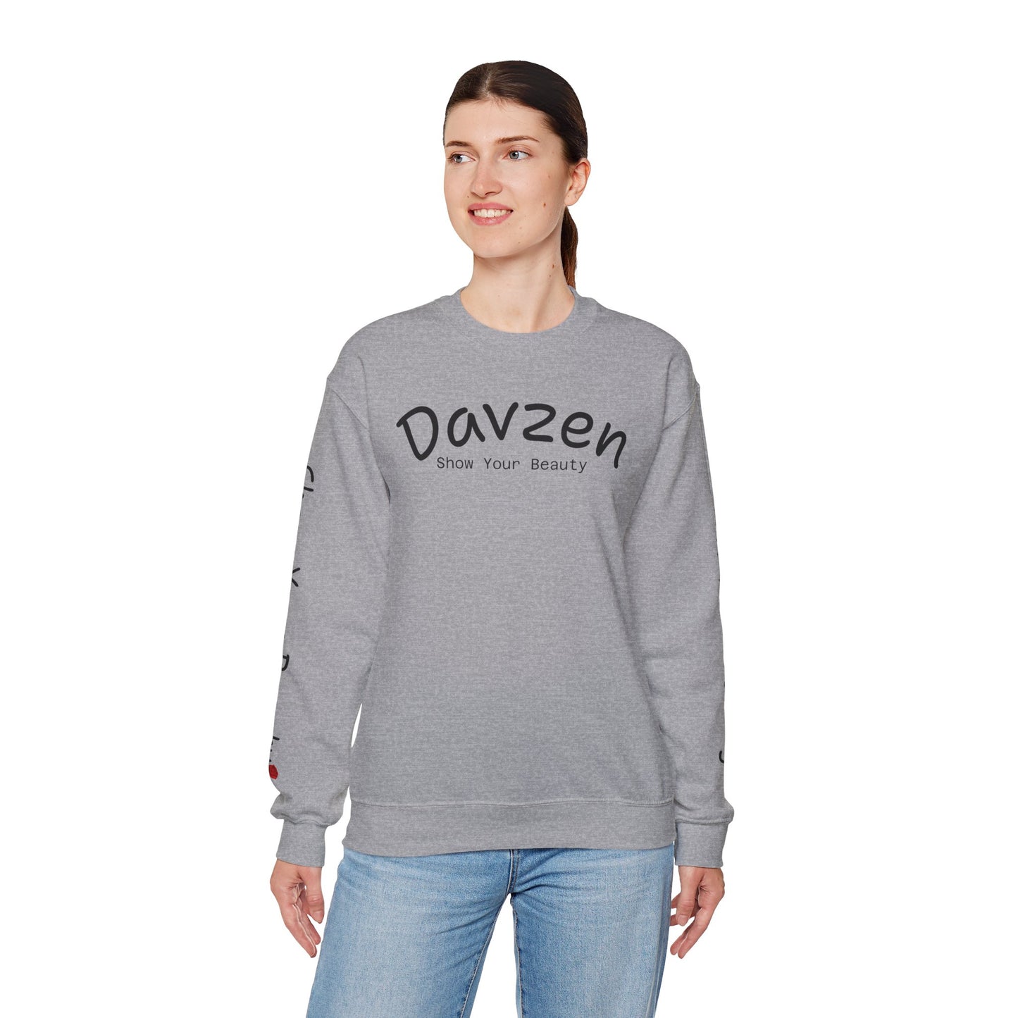 Beauty Rose Crewneck Sweatshirt
