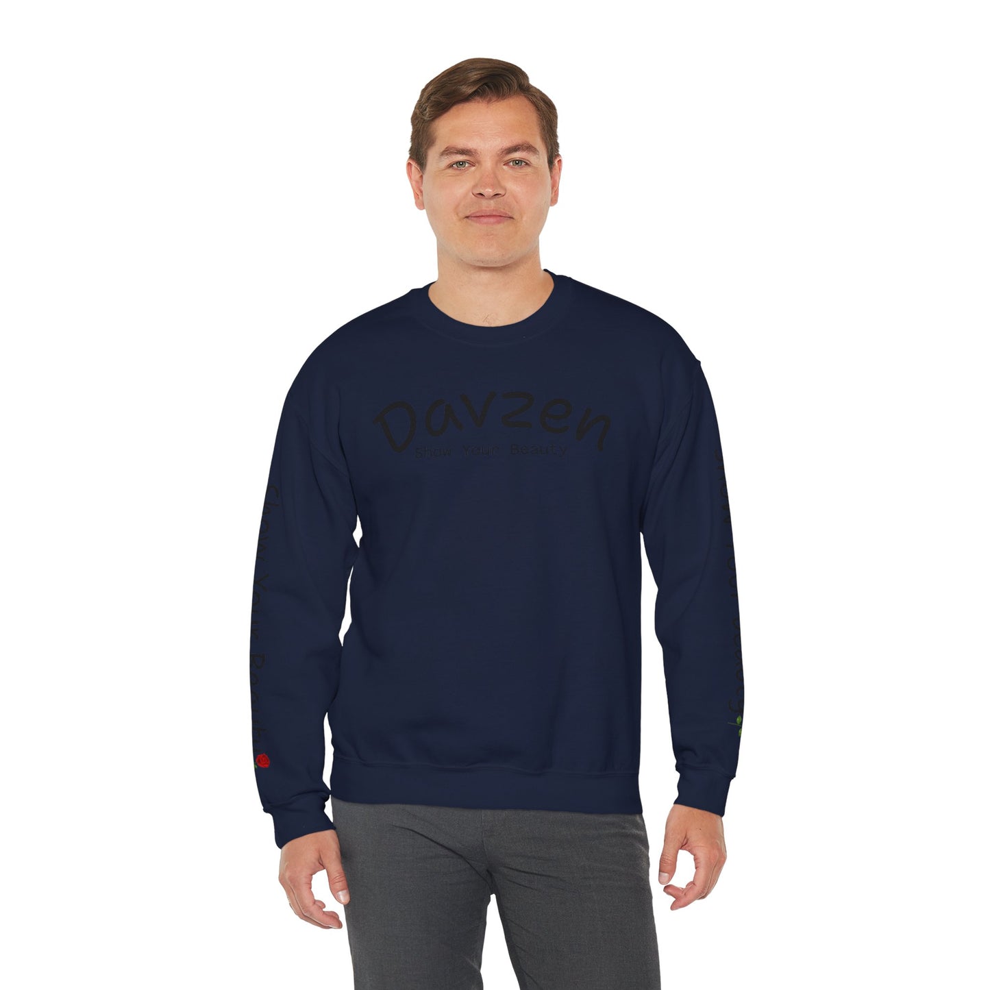 Beauty Rose Crewneck Sweatshirt