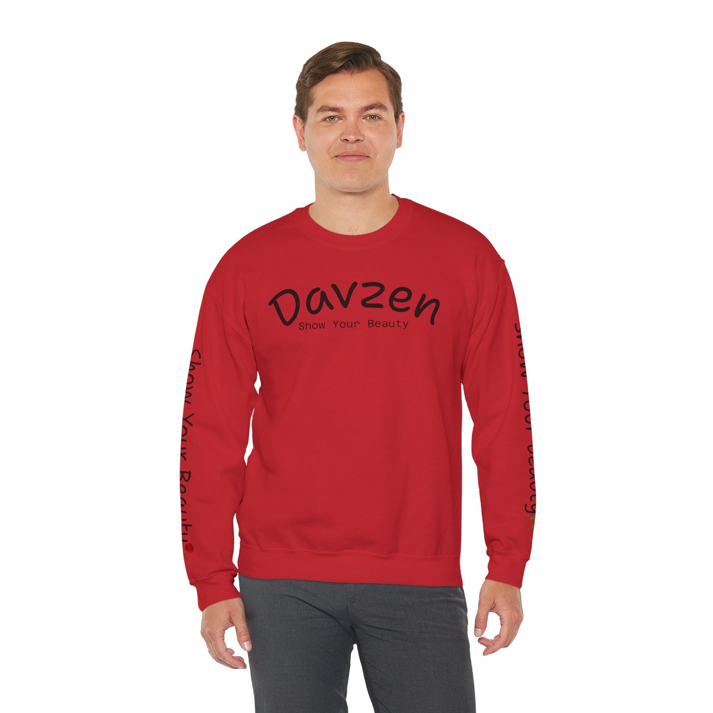 Beauty Rose Crewneck Sweatshirt