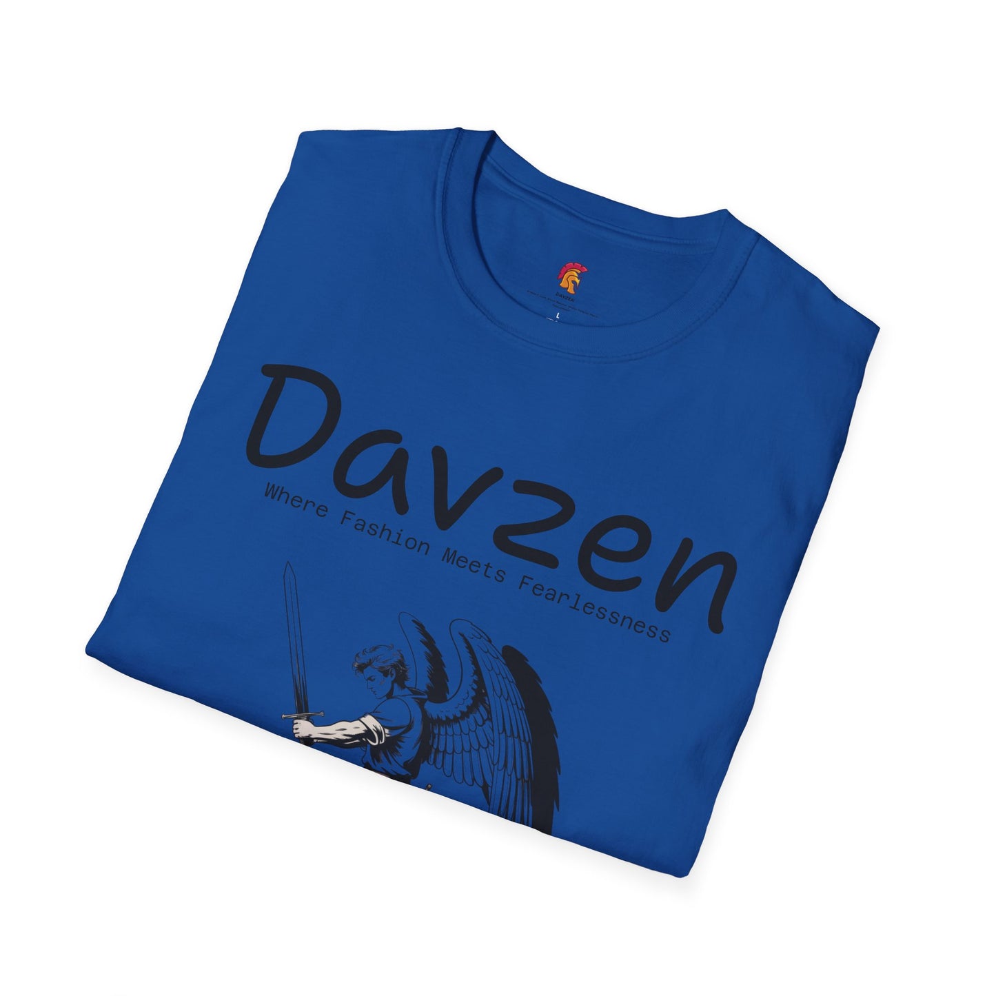 Angel Sword Unisex T-Shirt with Davzen Slogan