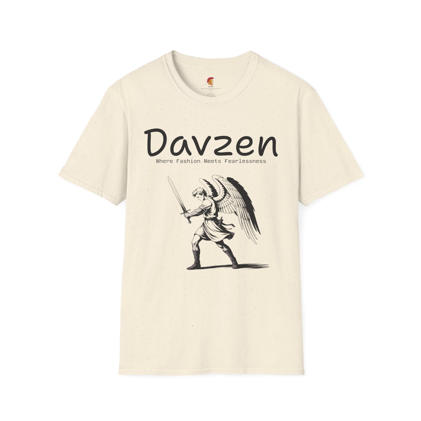 Angel Sword Unisex T-Shirt with Davzen Slogan