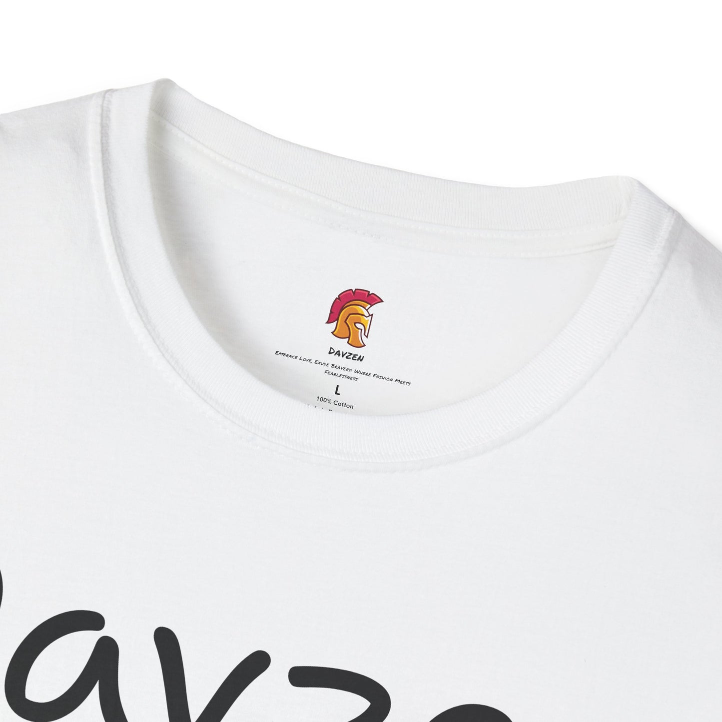 Angel Sword Unisex T-Shirt with Davzen Slogan