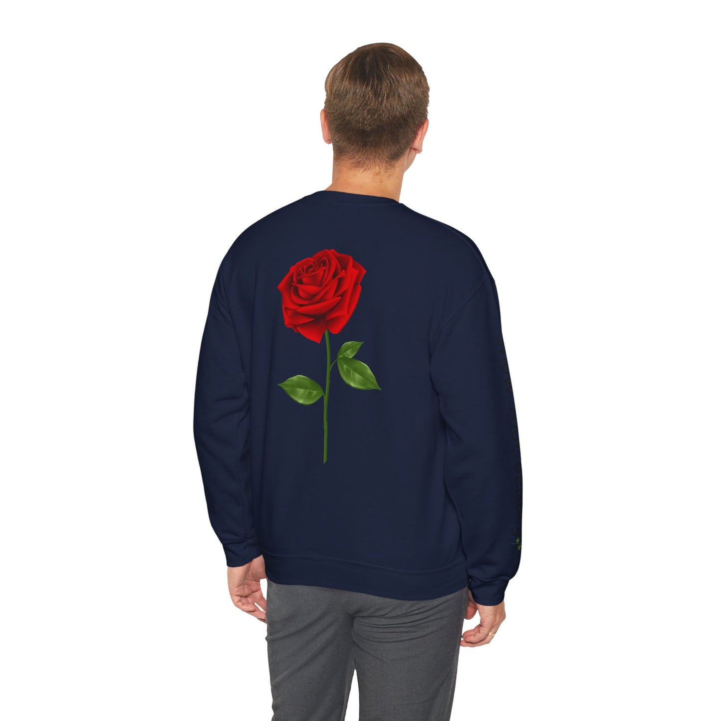 Beauty Rose Crewneck Sweatshirt