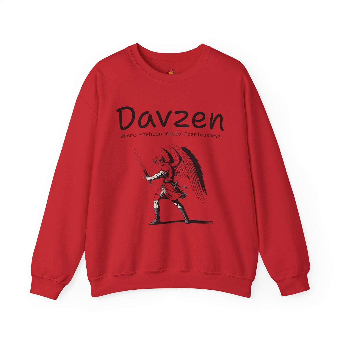 Davzen; Where Fashion Meets Fearlessness; Crewneck Sweatshirt - Unisex Heavy Blend