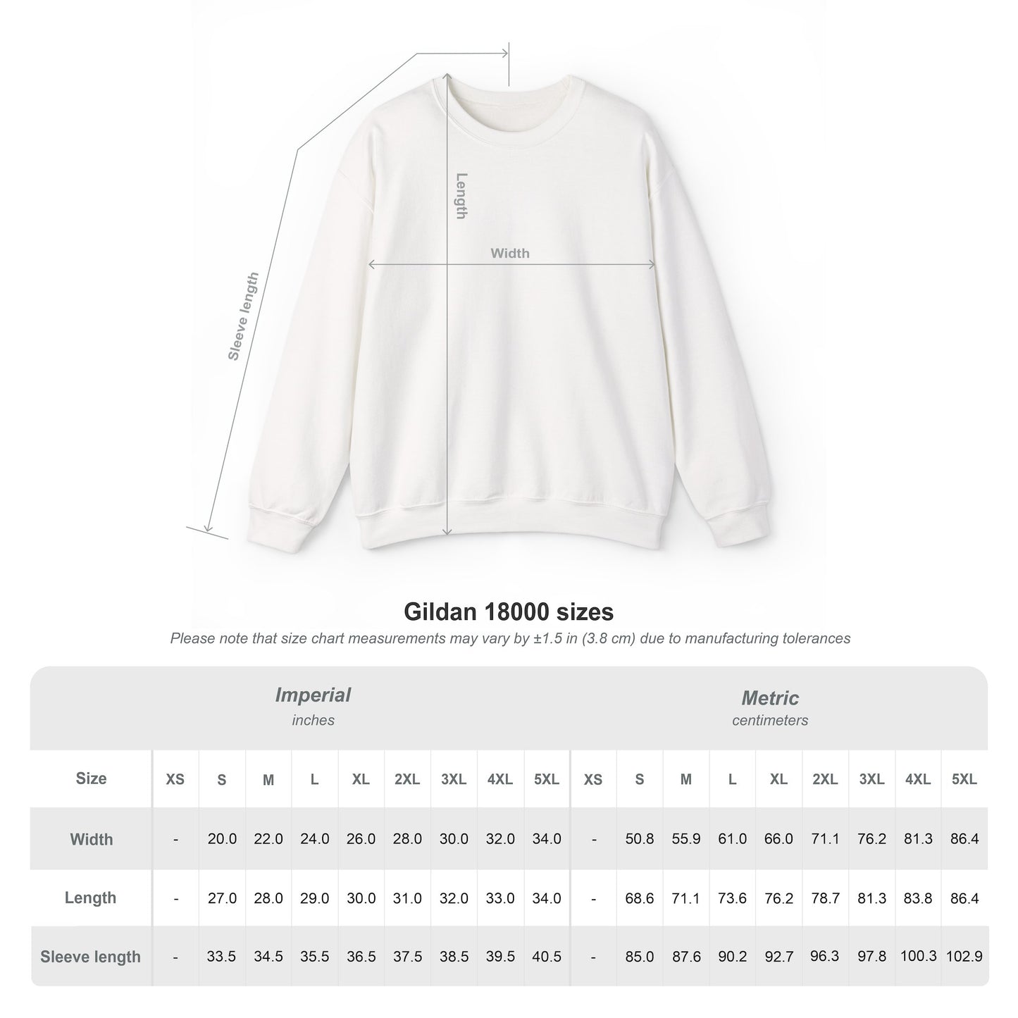 Crewneck Sweatshirt Courage Wear Davzen Unisex Heavy Blend