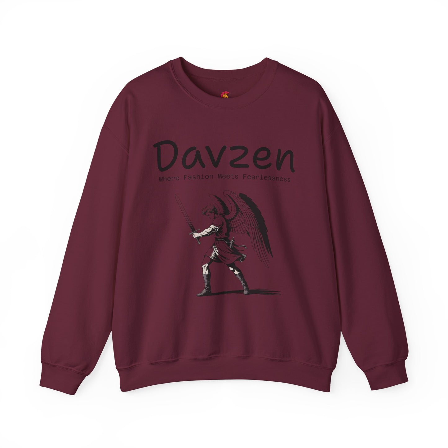 Davzen; Where Fashion Meets Fearlessness; Crewneck Sweatshirt - Unisex Heavy Blend