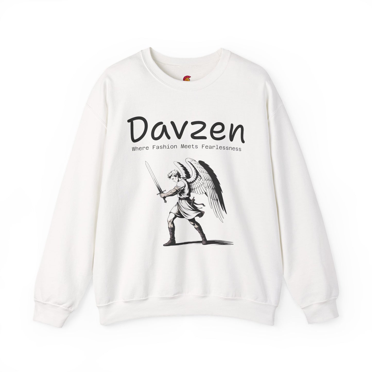 Davzen; Where Fashion Meets Fearlessness; Crewneck Sweatshirt - Unisex Heavy Blend