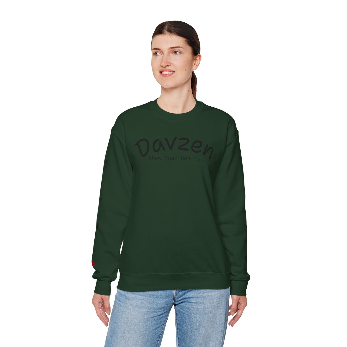 Beauty Rose Crewneck Sweatshirt
