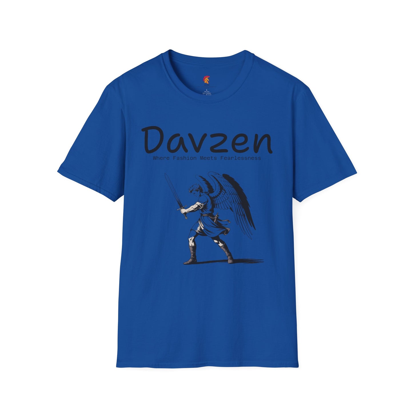 Angel Sword Unisex T-Shirt with Davzen Slogan