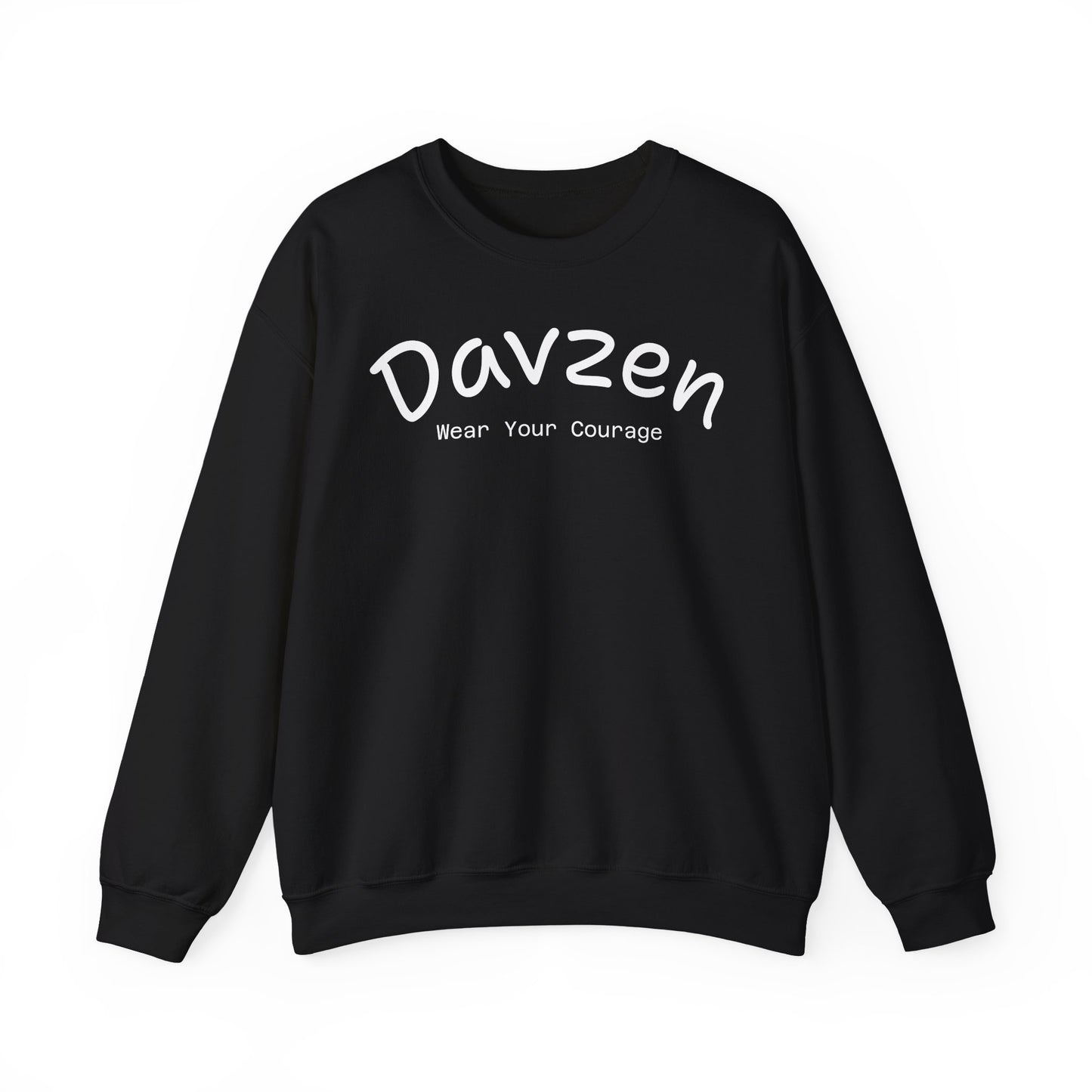 Crewneck Sweatshirt Courage Wear Davzen Unisex Heavy Blend