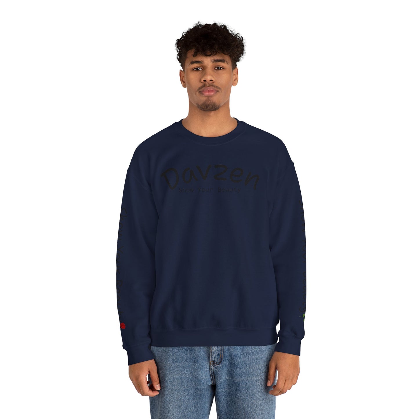 Beauty Rose Crewneck Sweatshirt