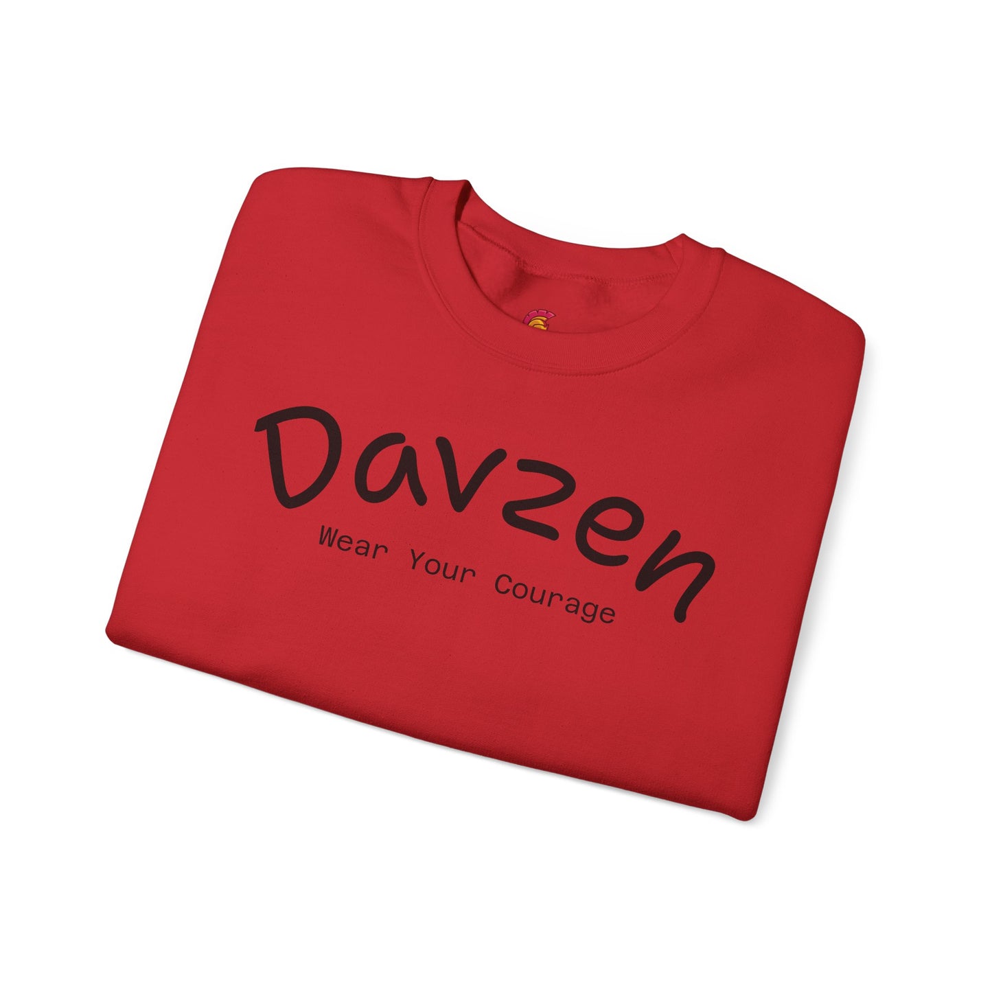 Crewneck Sweatshirt Courage Wear Davzen Unisex Heavy Blend