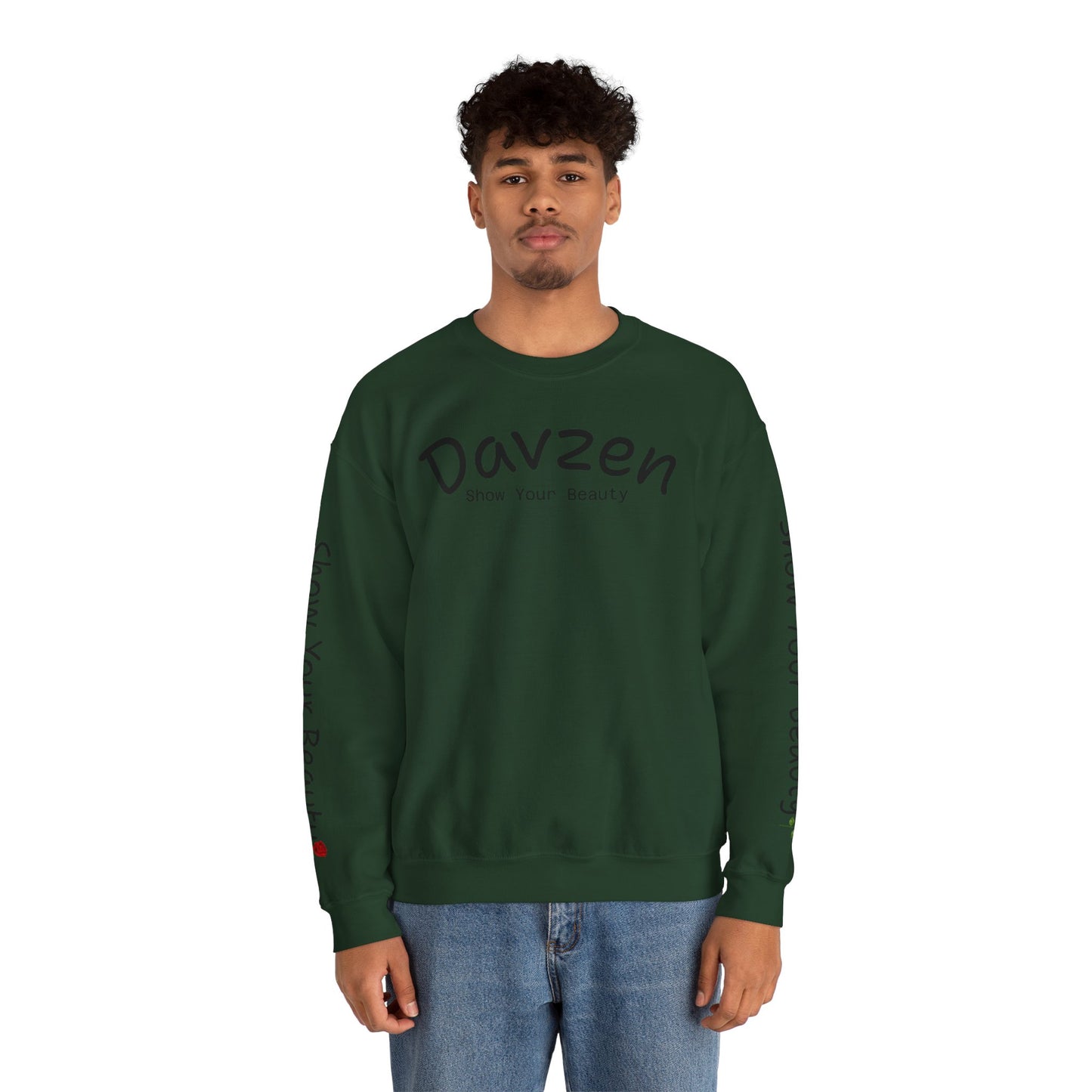 Beauty Rose Crewneck Sweatshirt
