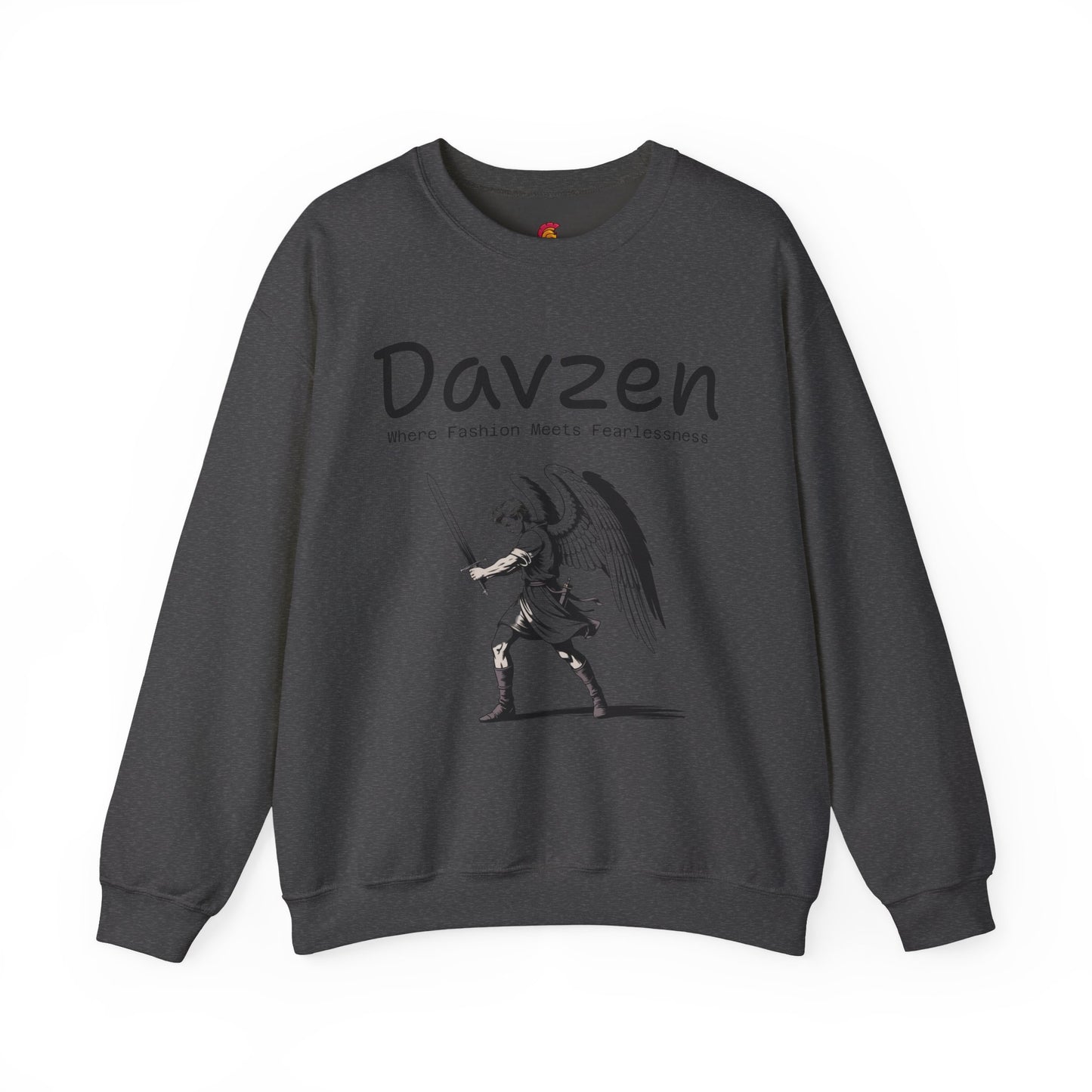 Davzen; Where Fashion Meets Fearlessness; Crewneck Sweatshirt - Unisex Heavy Blend