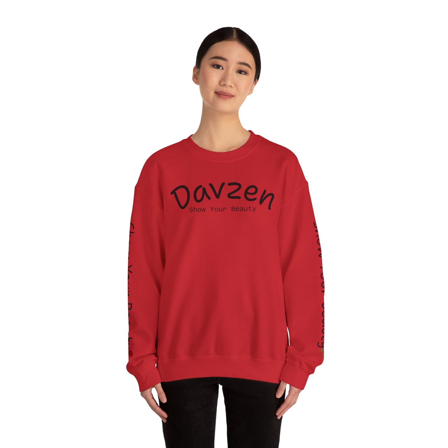 Beauty Rose Crewneck Sweatshirt