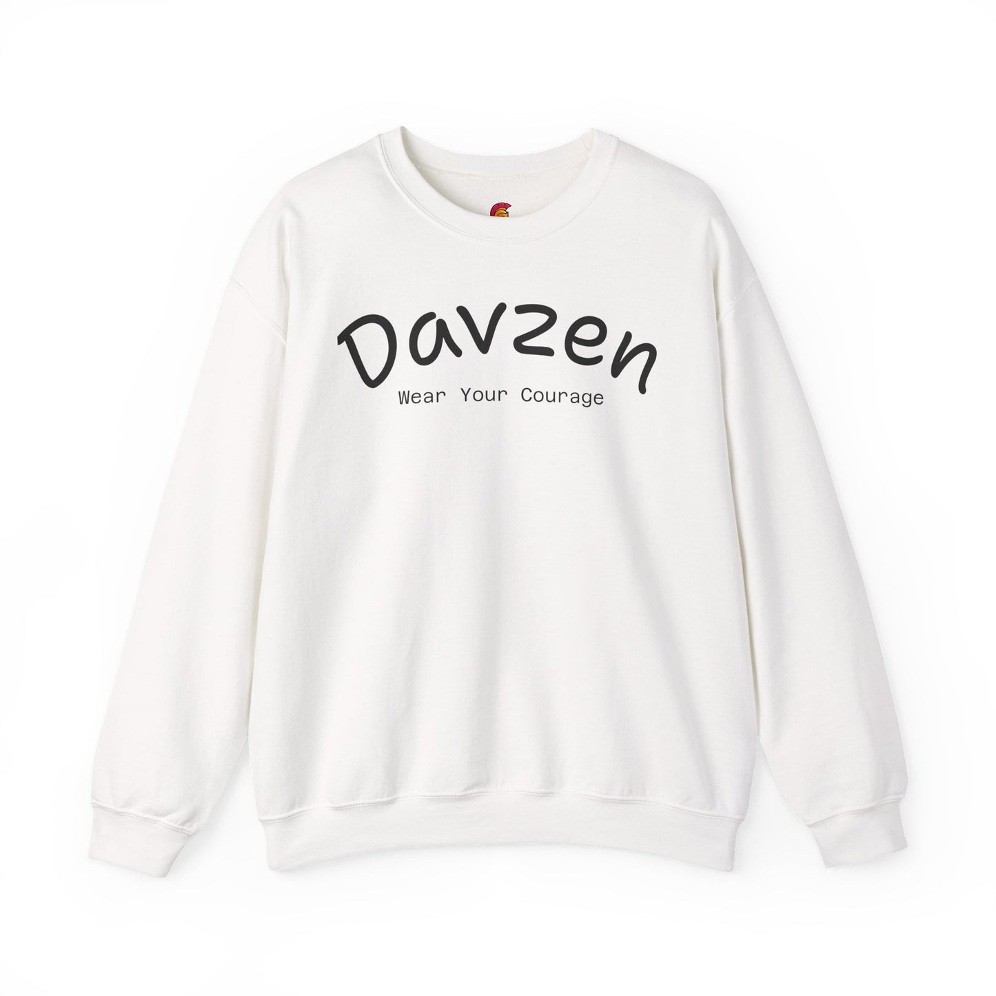Crewneck Sweatshirt Courage Wear Davzen Unisex Heavy Blend