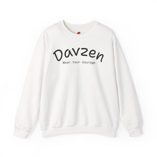 Crewneck Sweatshirt Courage Wear Davzen Unisex Heavy Blend