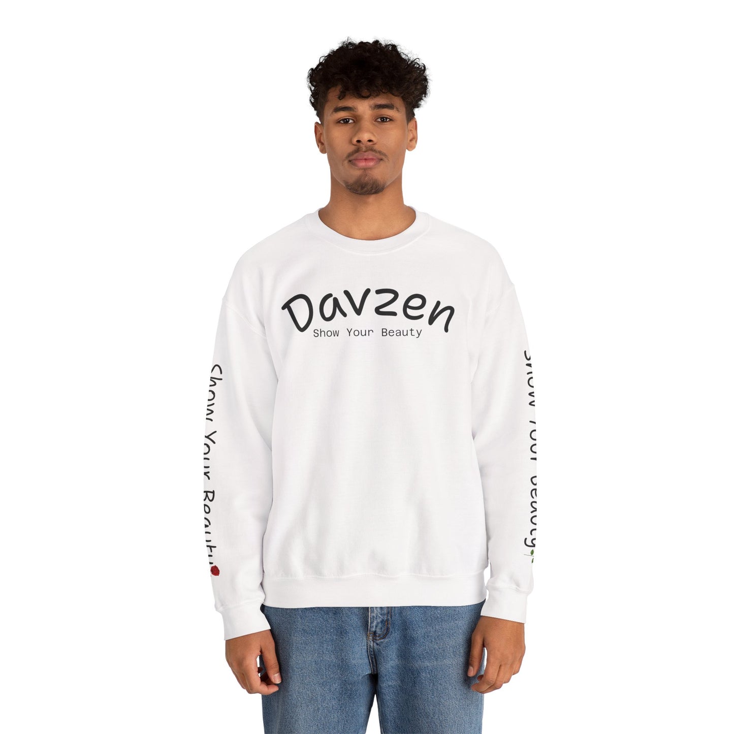 Beauty Rose Crewneck Sweatshirt