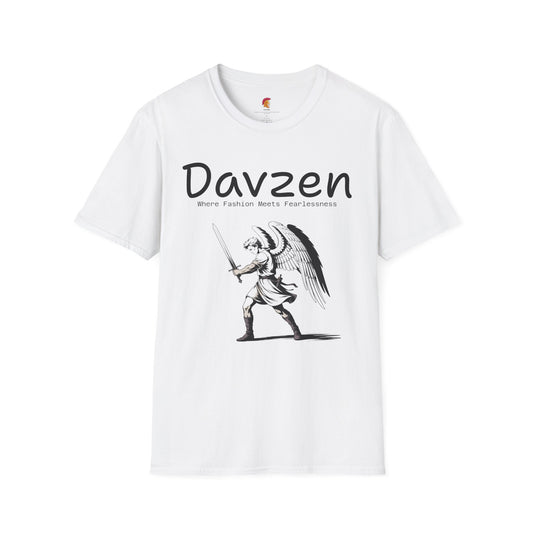 Angel Sword Unisex T-Shirt with Davzen Slogan