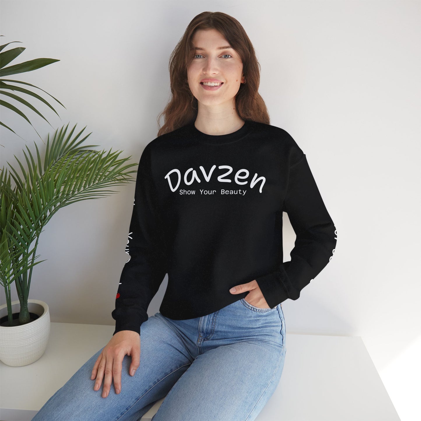 Beauty Rose Crewneck Sweatshirt