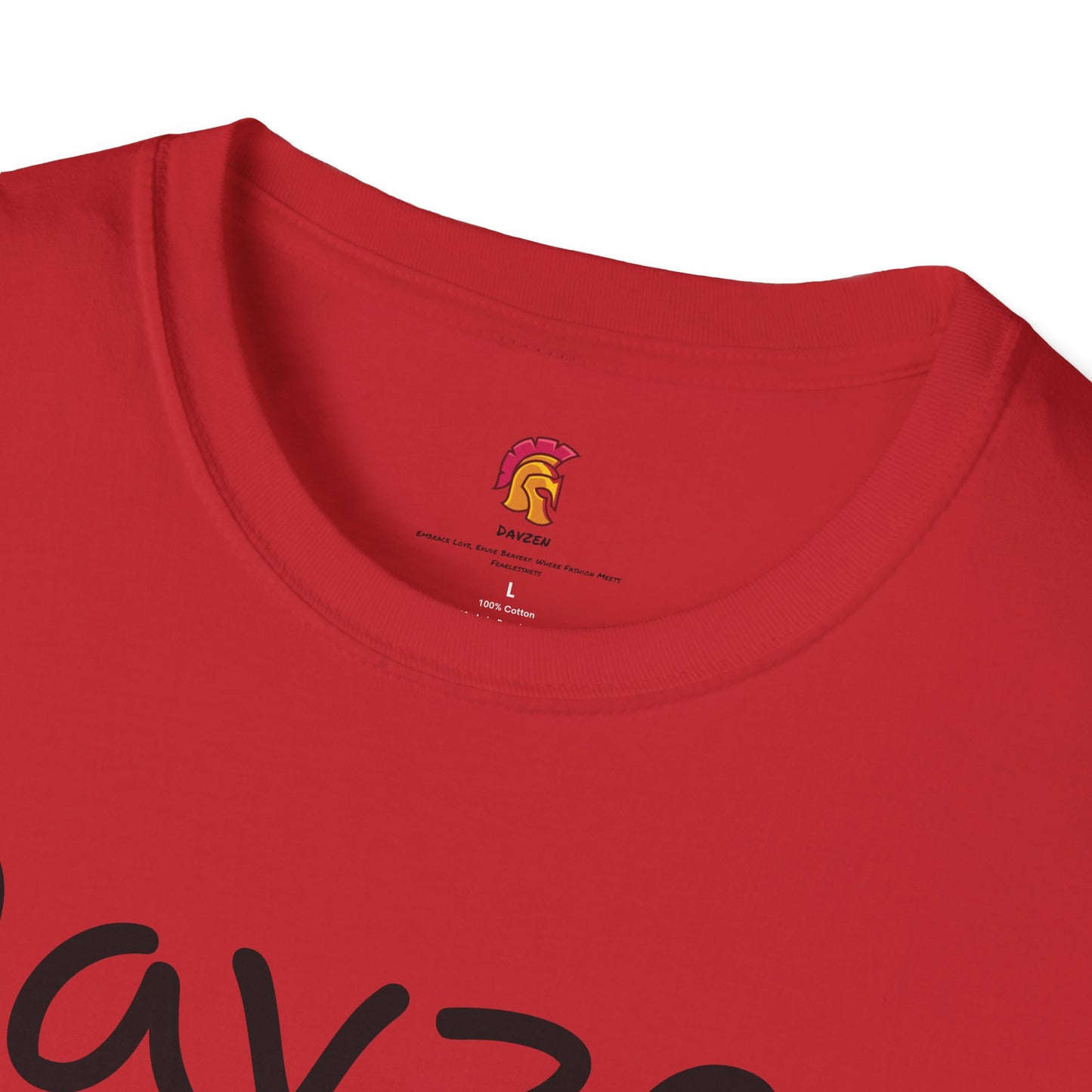 Angel Sword Unisex T-Shirt with Davzen Slogan