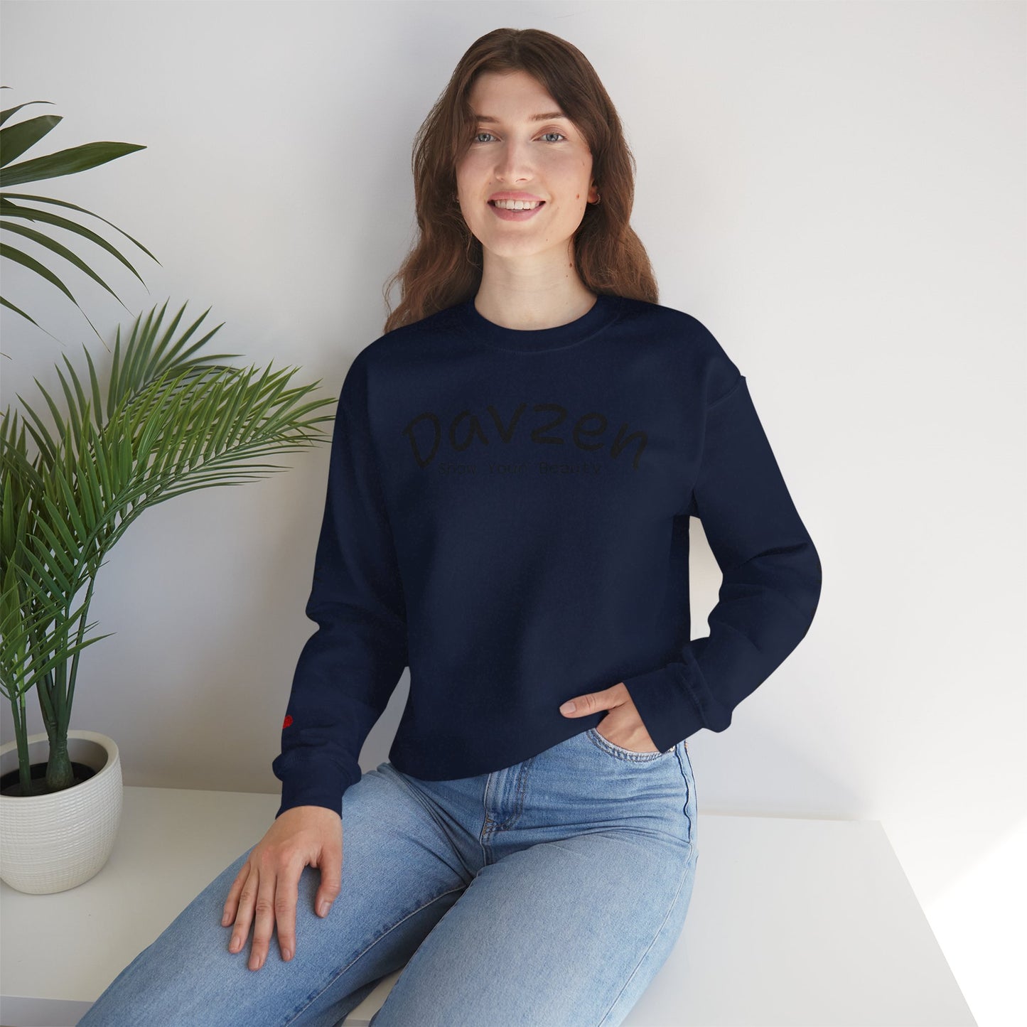 Beauty Rose Crewneck Sweatshirt