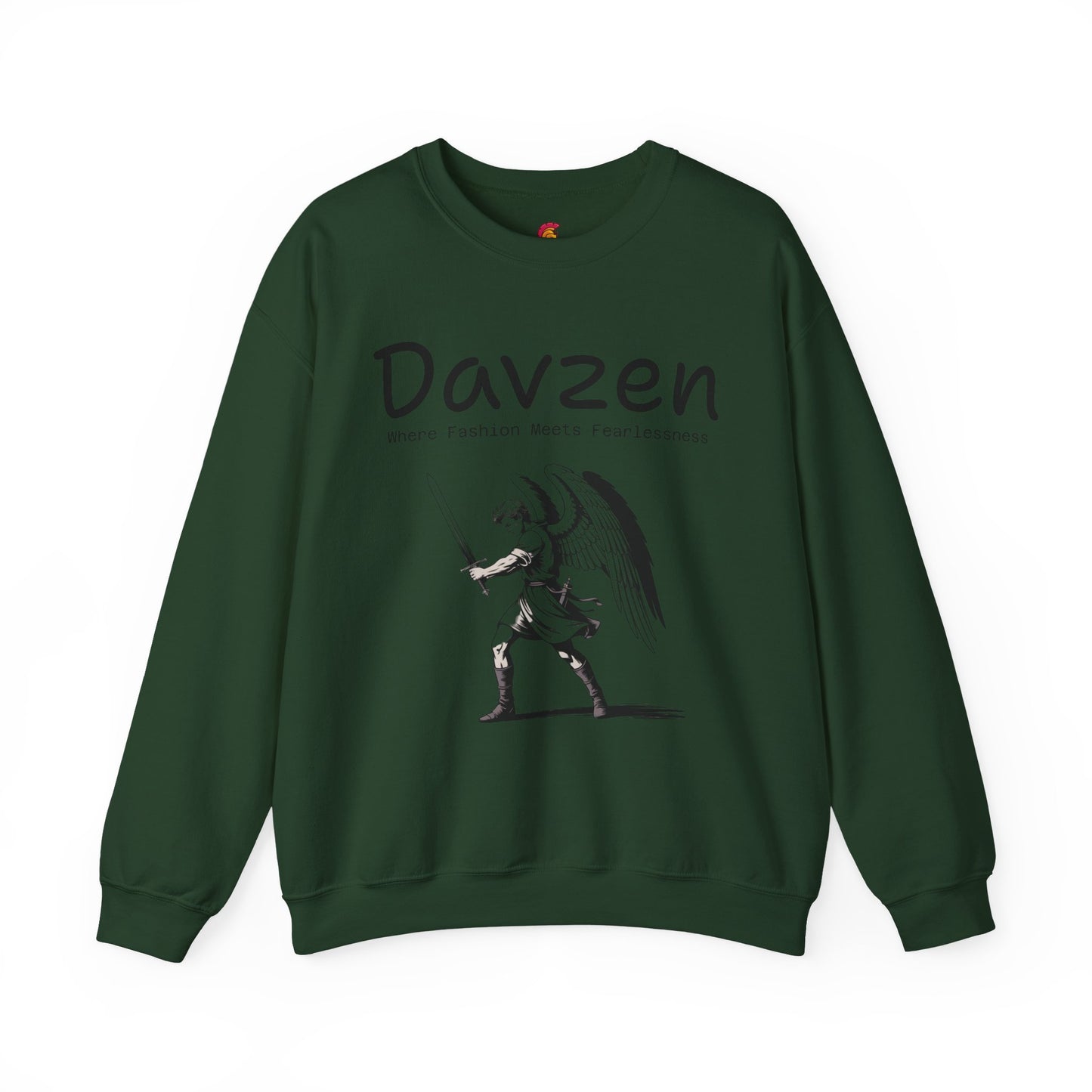 Davzen; Where Fashion Meets Fearlessness; Crewneck Sweatshirt - Unisex Heavy Blend