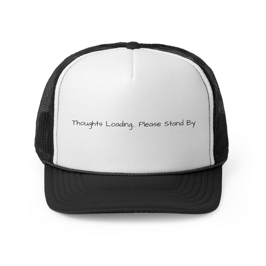 Thoughts Loading Trucker Cap | Funny Hat for Everyday Wear, Gift for Friends, Casual Style, Trendy Headwear, Cap for Outdoors