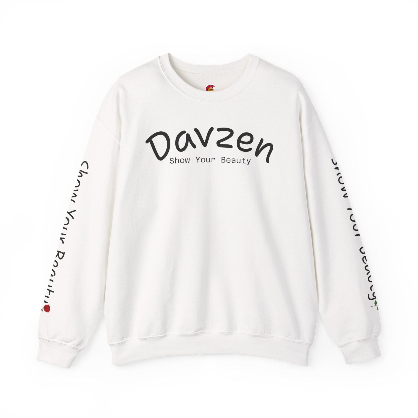 Beauty Rose Crewneck Sweatshirt