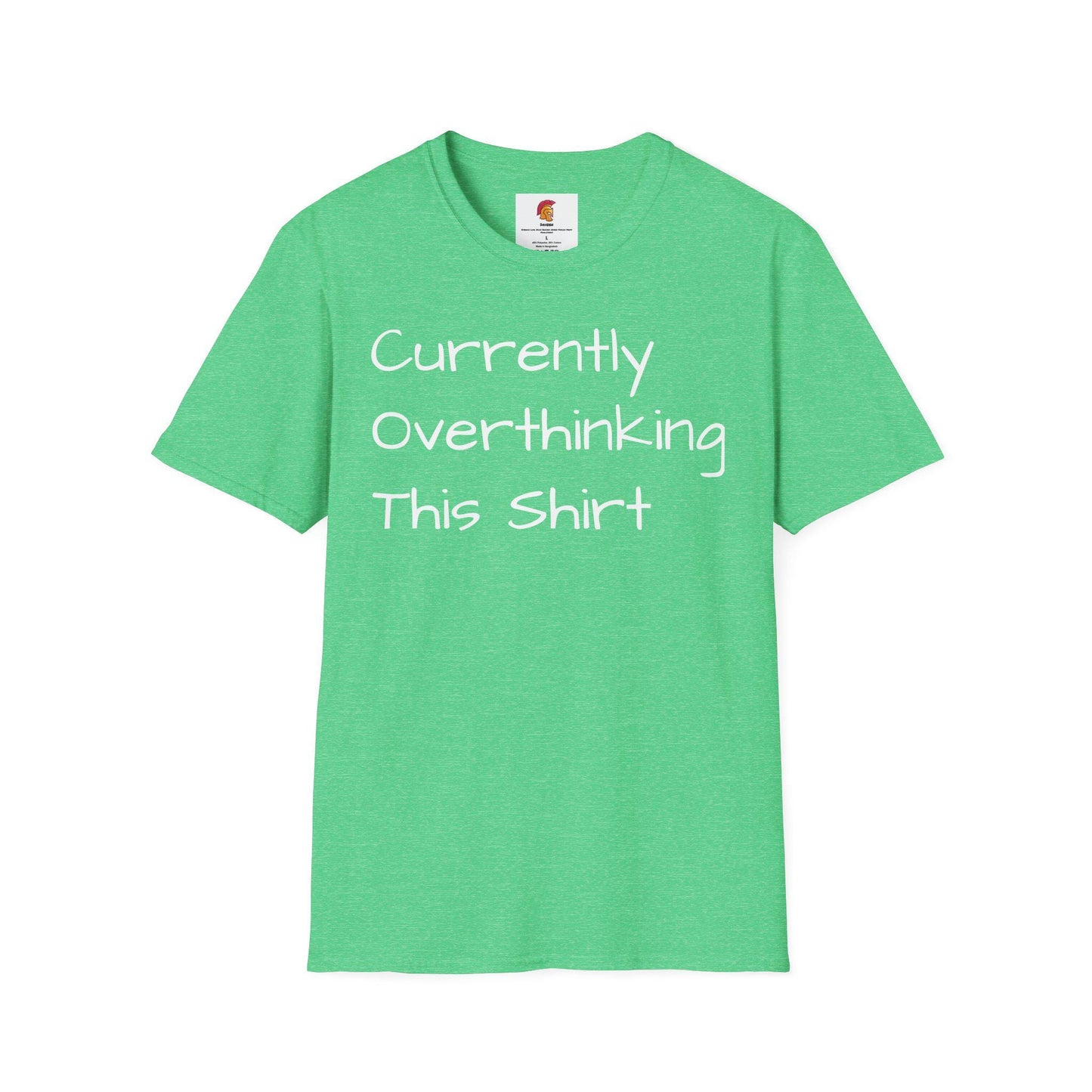 Funny Overthinking T-Shirt for Anxiety Relief, Gift for Friends, Unisex Humor Tee, Casual Outfit, Everyday Wear