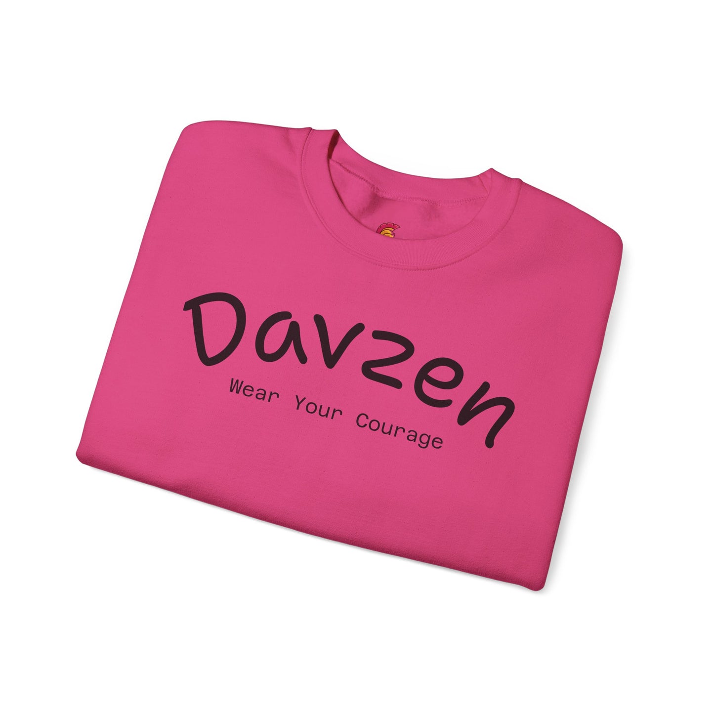 Crewneck Sweatshirt Courage Wear Davzen Unisex Heavy Blend