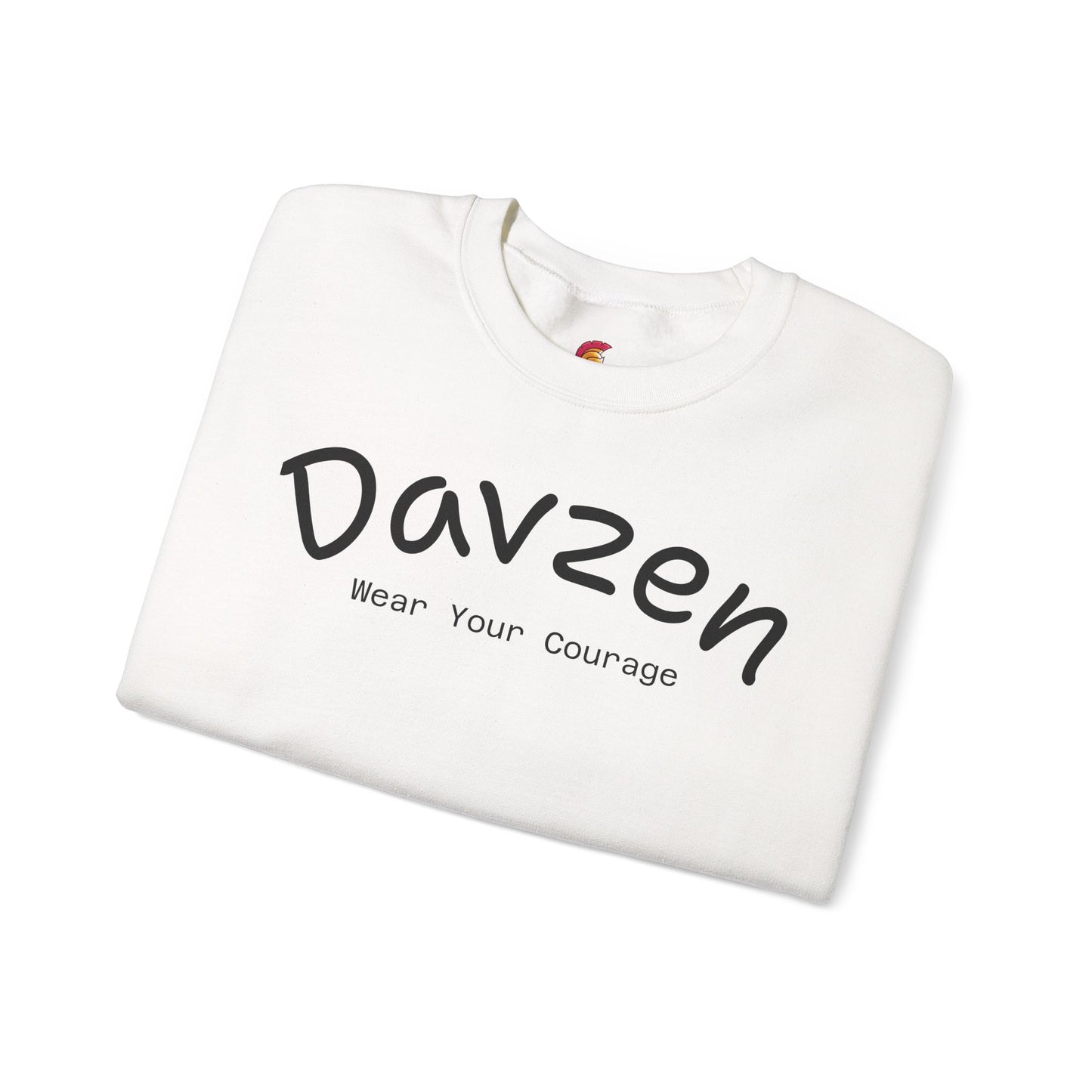 Crewneck Sweatshirt Courage Wear Davzen Unisex Heavy Blend
