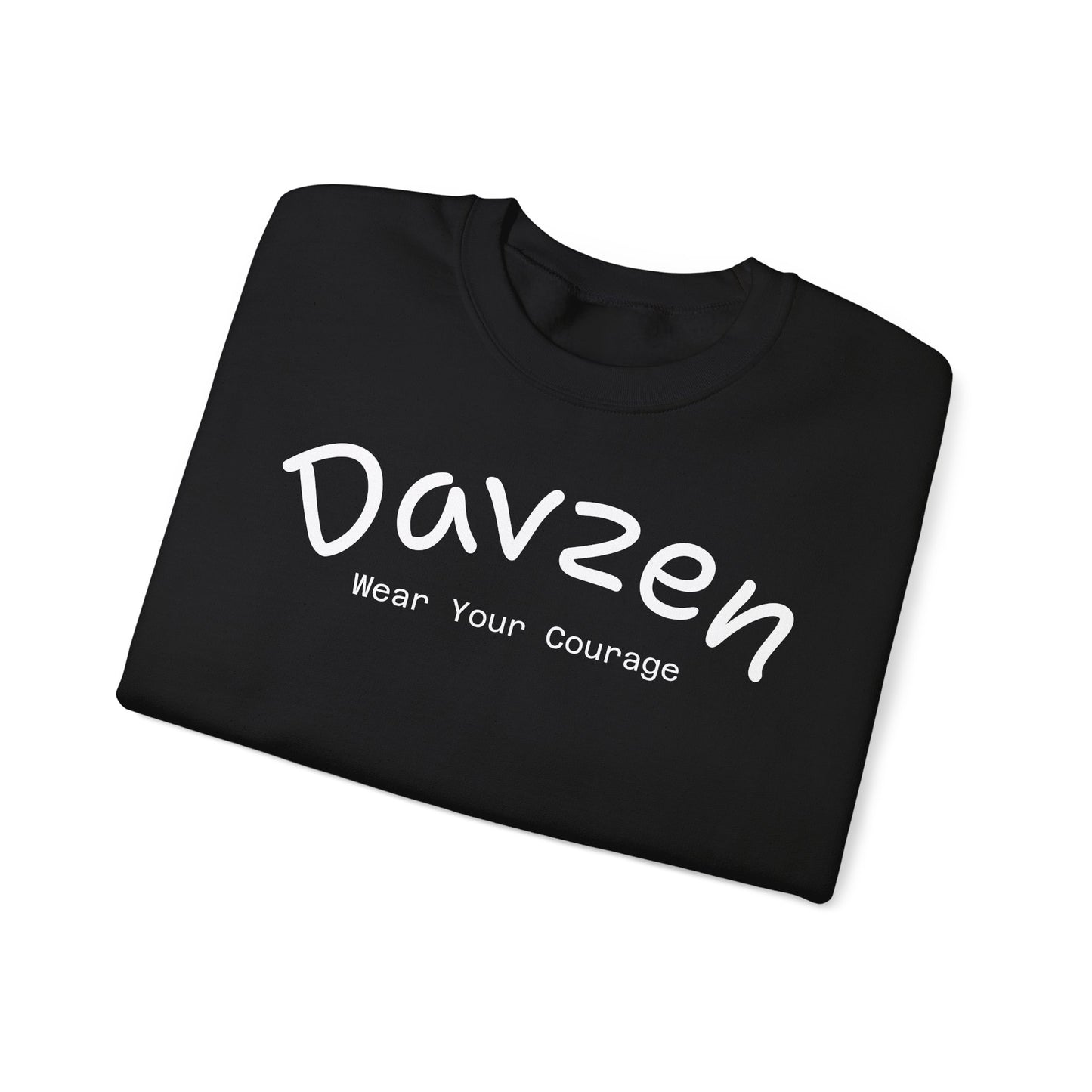 Crewneck Sweatshirt Courage Wear Davzen Unisex Heavy Blend