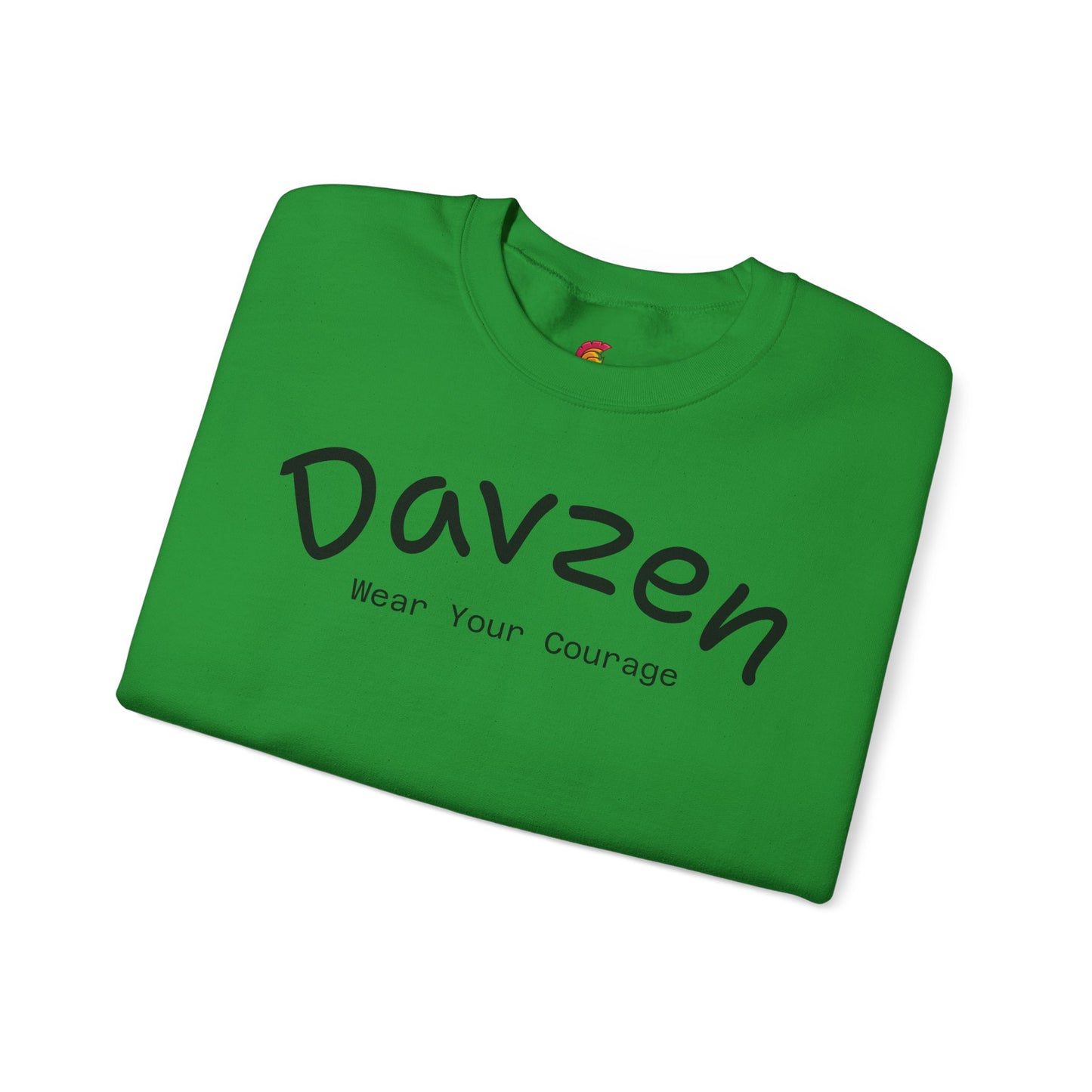 Crewneck Sweatshirt Courage Wear Davzen Unisex Heavy Blend