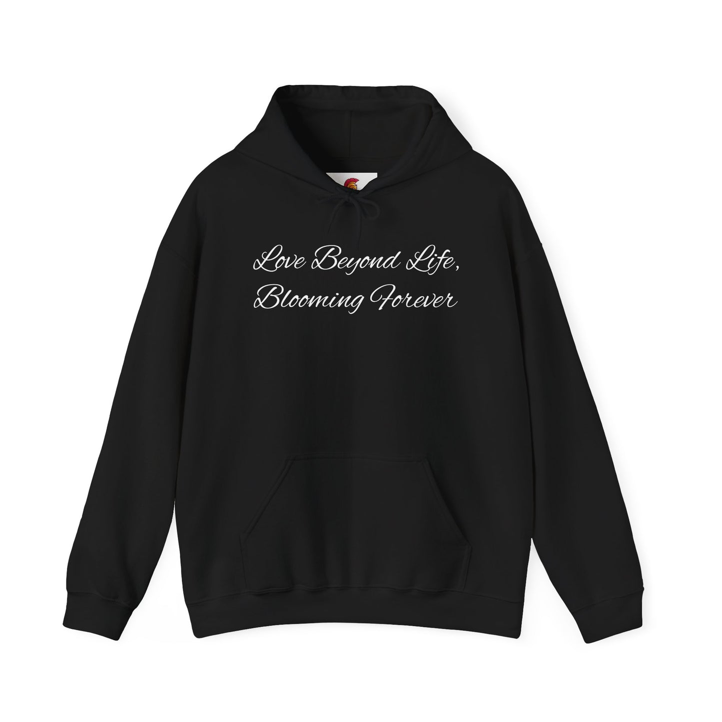 Romantic Skeleton Hoodie, Unisex Sweatshirt, Casual Cozy Wear, Art Sweatshirt with Quote