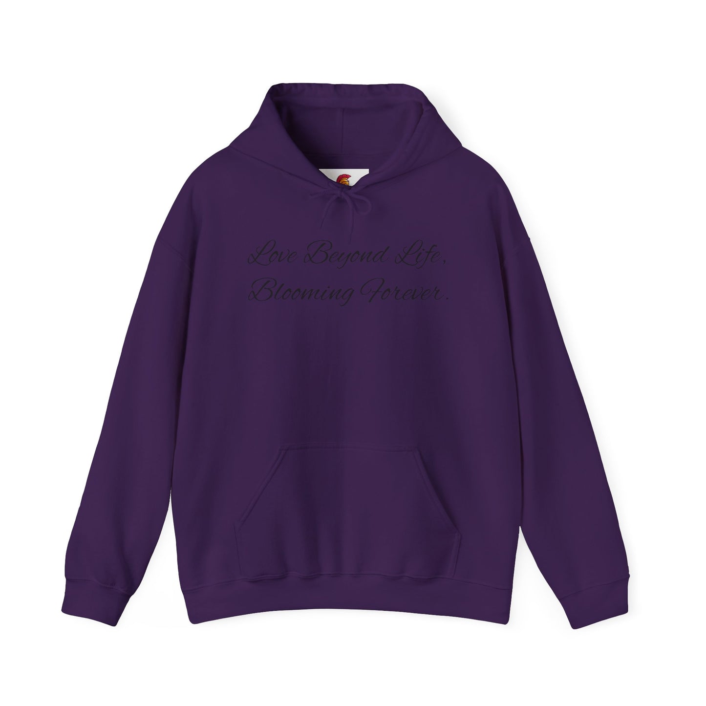Romantic Skeleton Hoodie, Unisex Sweatshirt, Casual Cozy Wear, Art Sweatshirt with Quote