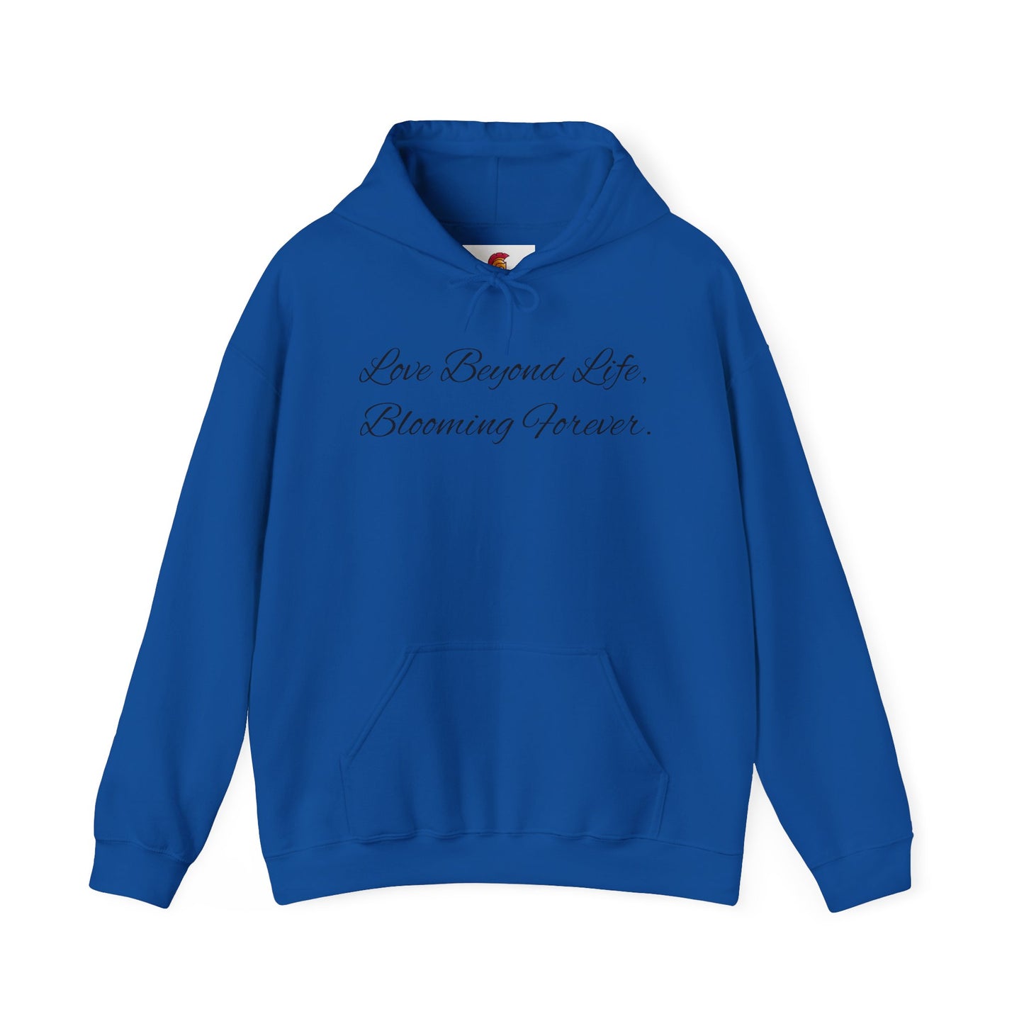 Romantic Skeleton Hoodie, Unisex Sweatshirt, Casual Cozy Wear, Art Sweatshirt with Quote